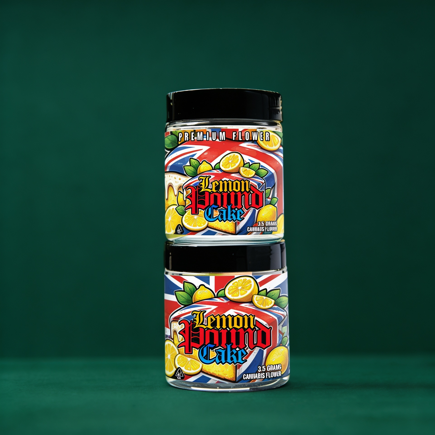 Plastic Jars (12 Pack) - Customizable