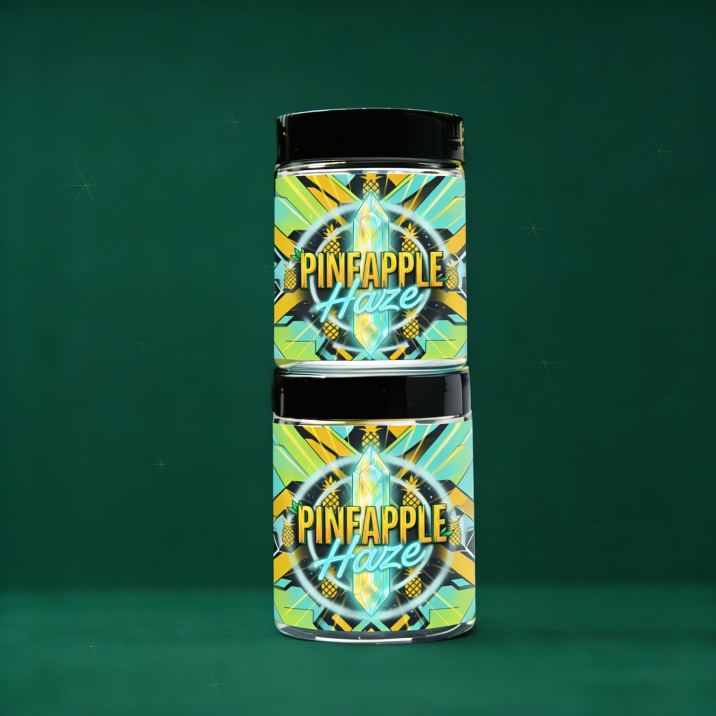 Plastic Jars (12 Pack) - Customizable