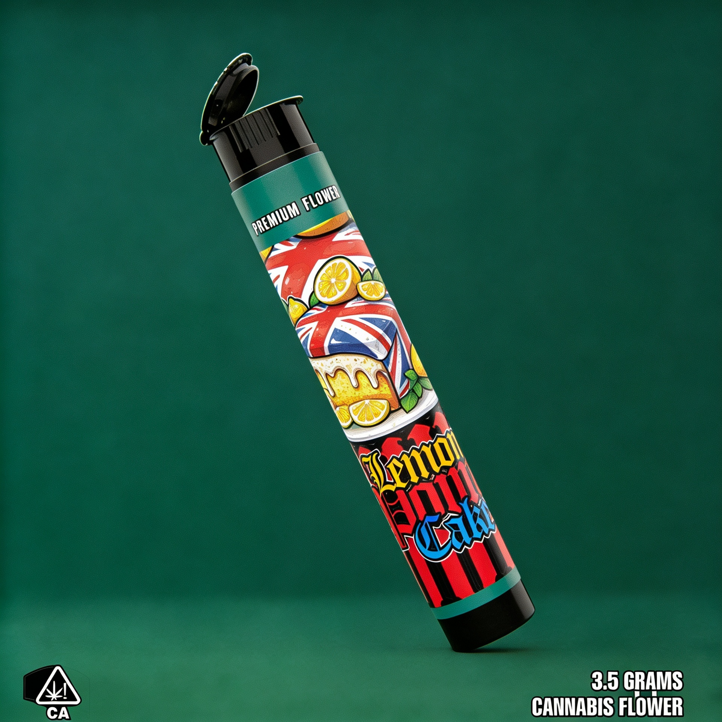 Pop Top Tubes (20 Pack) - Customizable