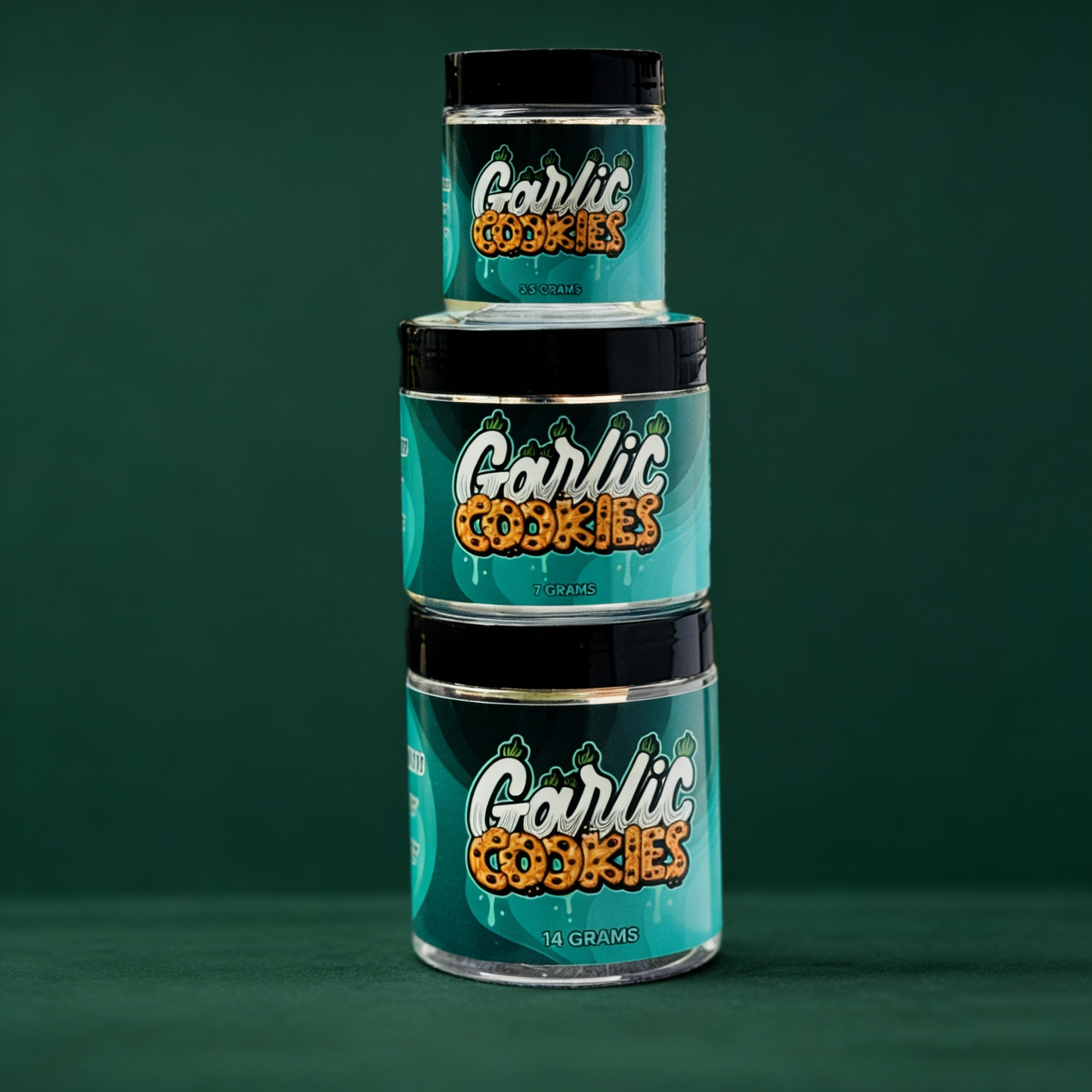 Plastic Jars (12 Pack) - Customizable