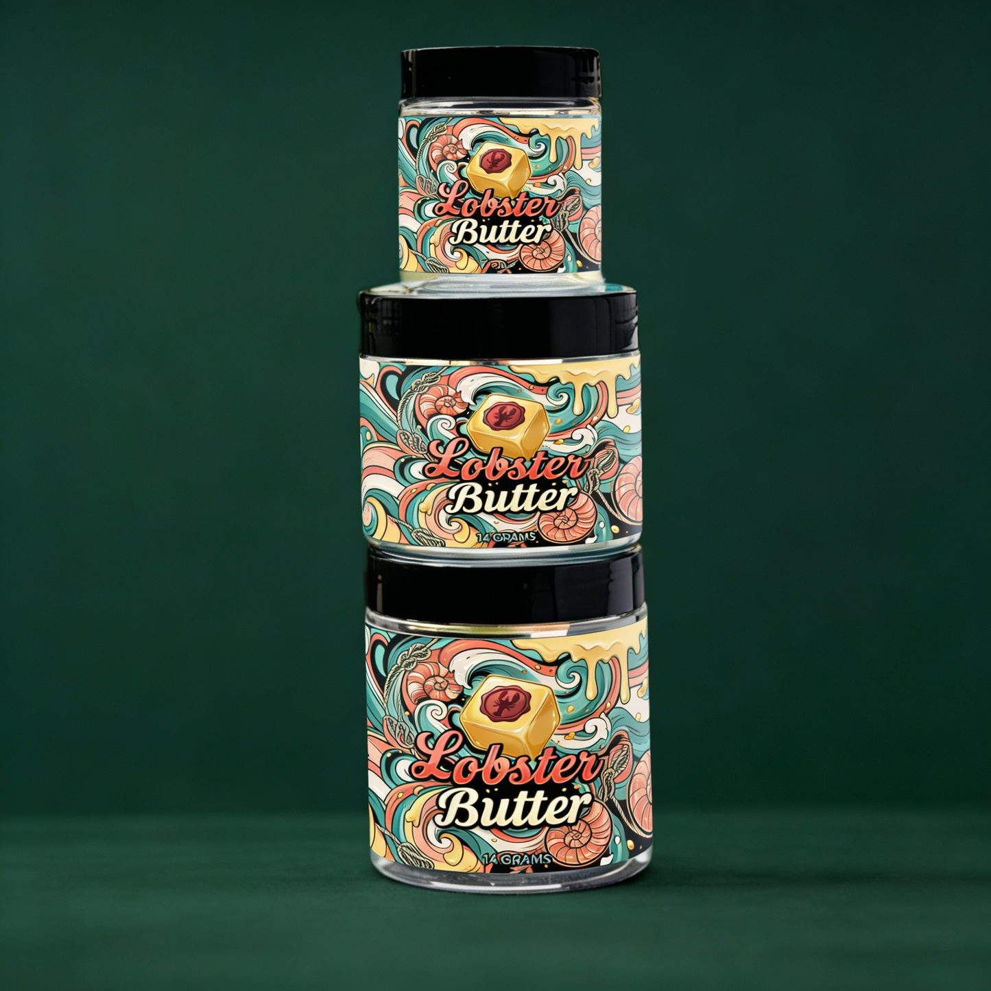 Plastic Jars (12 Pack) - Customizable