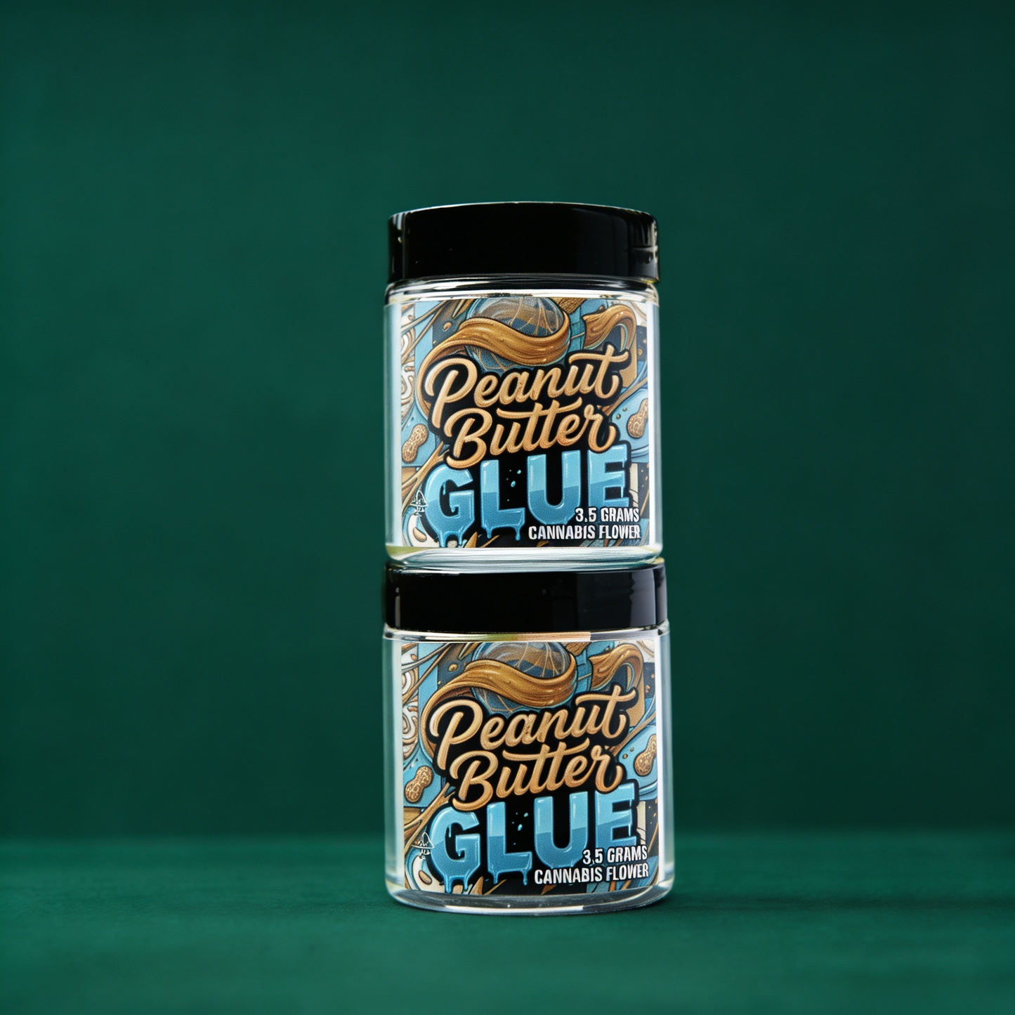 Plastic Jars (12 Pack) - Customizable