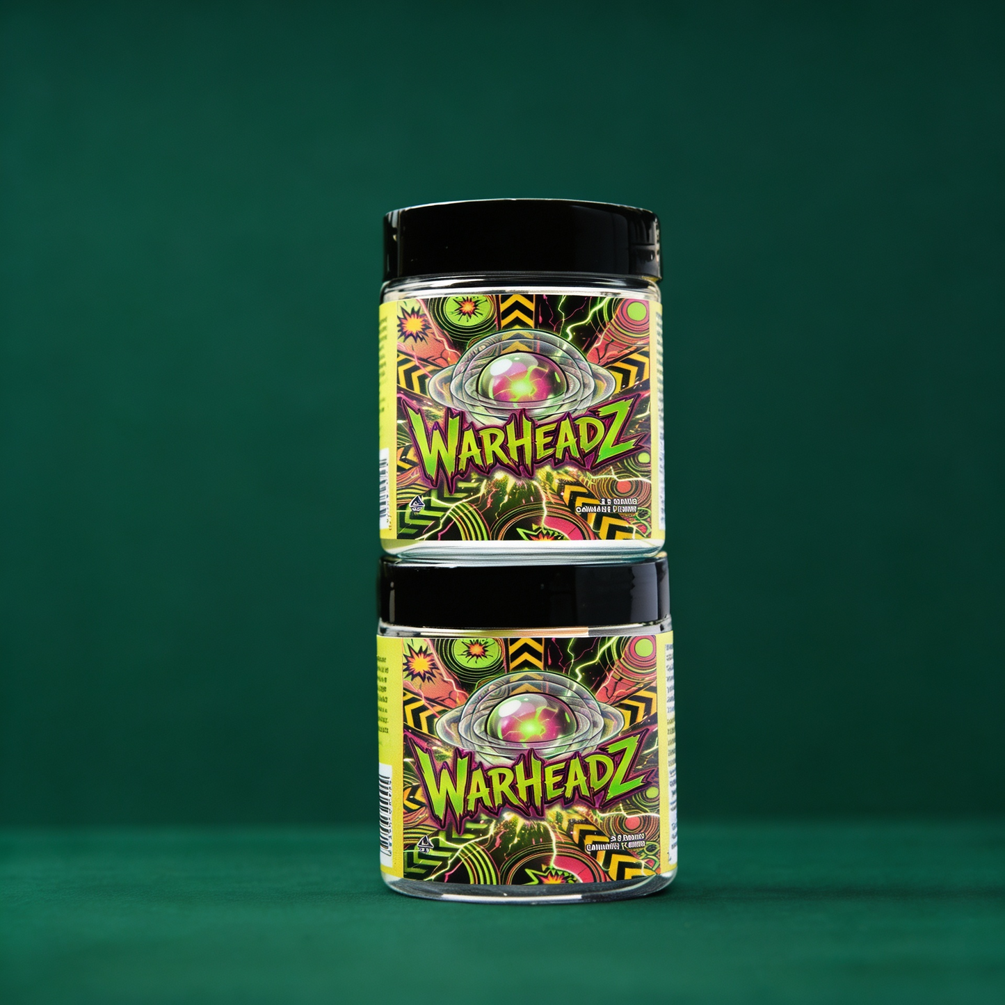 Plastic Jars (12 Pack) - Customizable