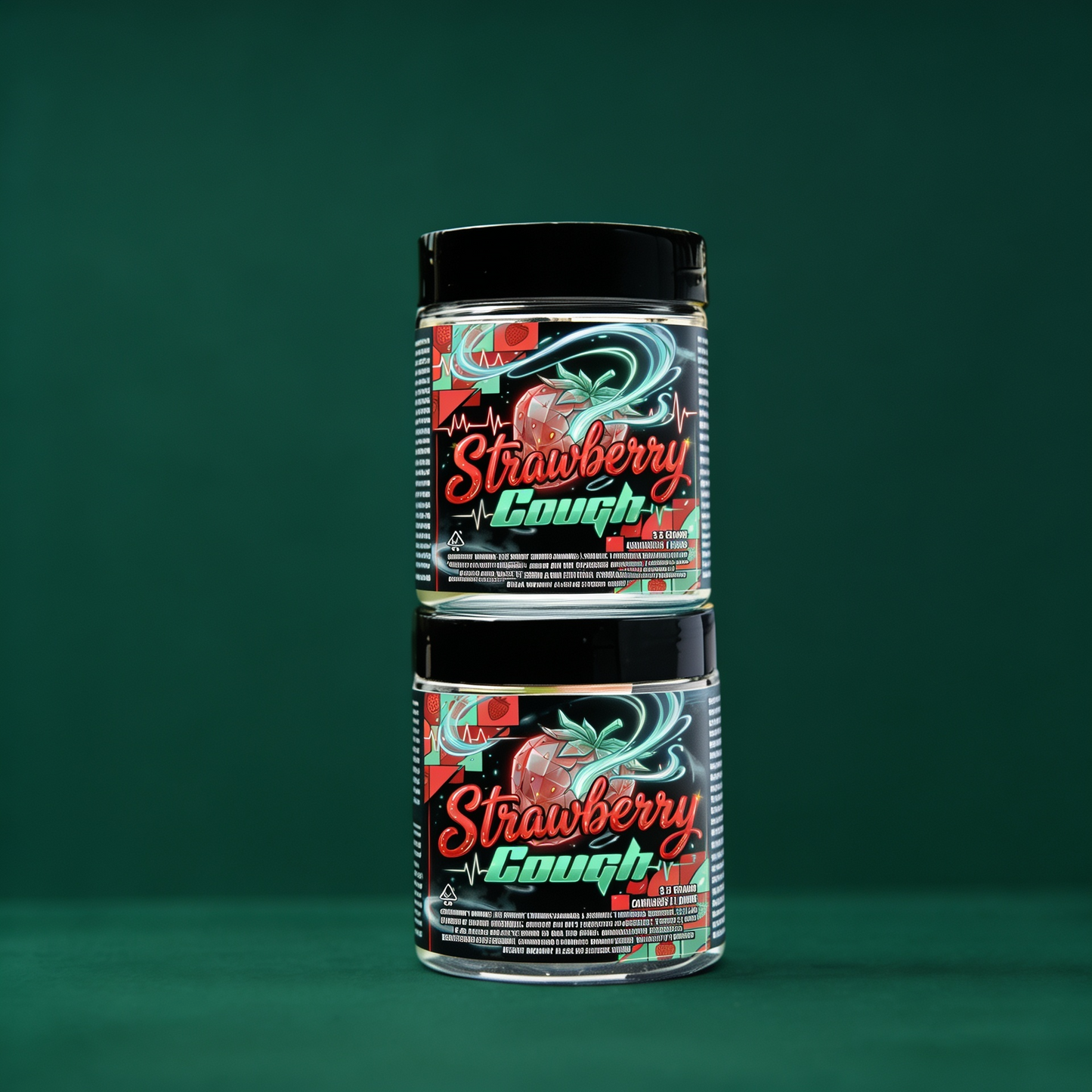 Plastic Jars (12 Pack) - Customizable