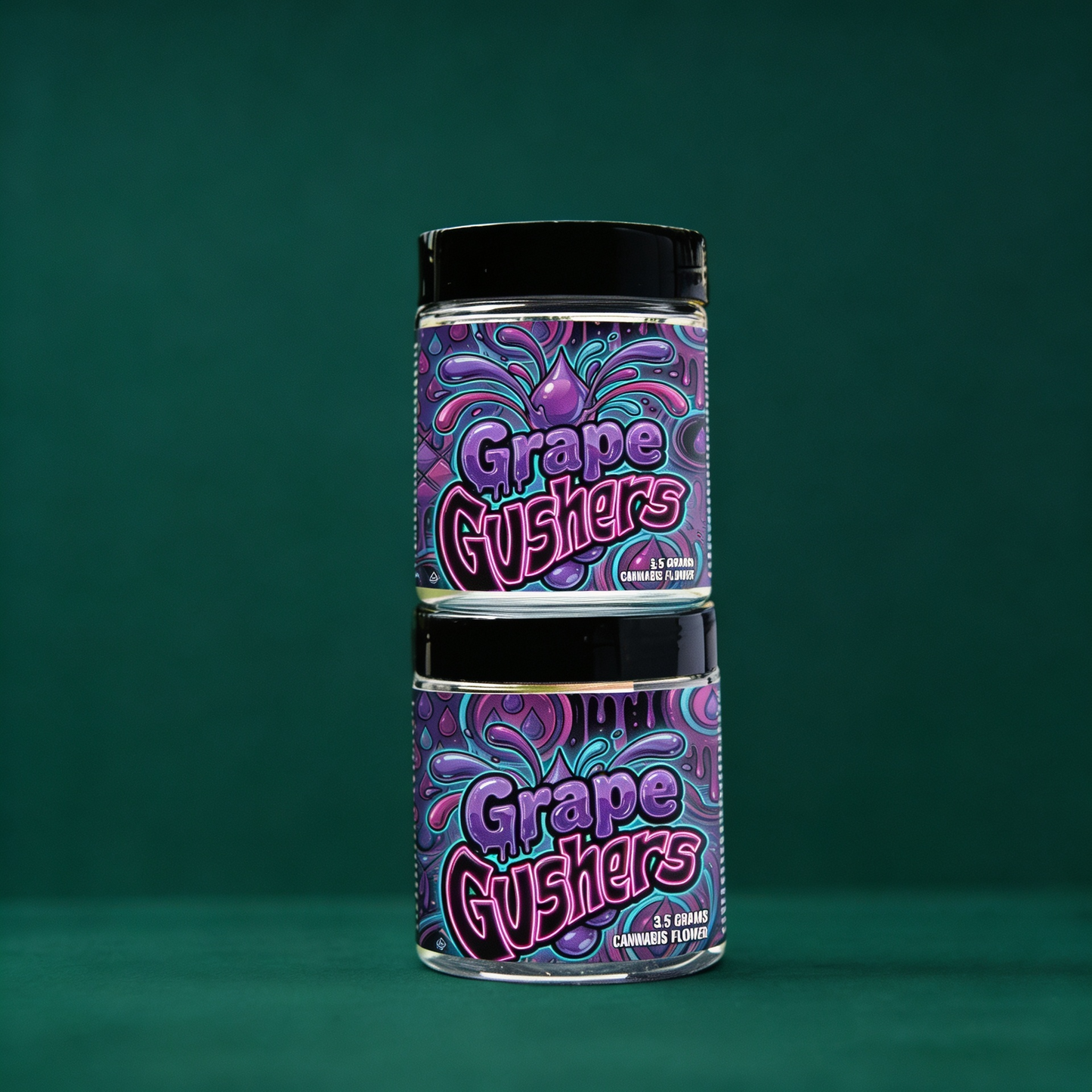 Plastic Jars (12 Pack) - Customizable